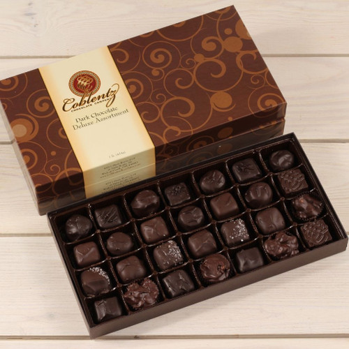 Dark Chocolate Deluxe Assortment-1 lb.