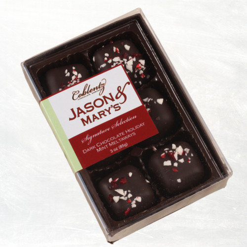Dark Holiday Mints-Jason & Mary's Petite Gift Box