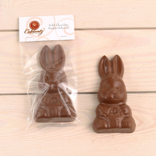 Milk or Dark Chocolate Bunny-6 oz.